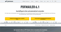 Desktop Screenshot of gotomaxx.com